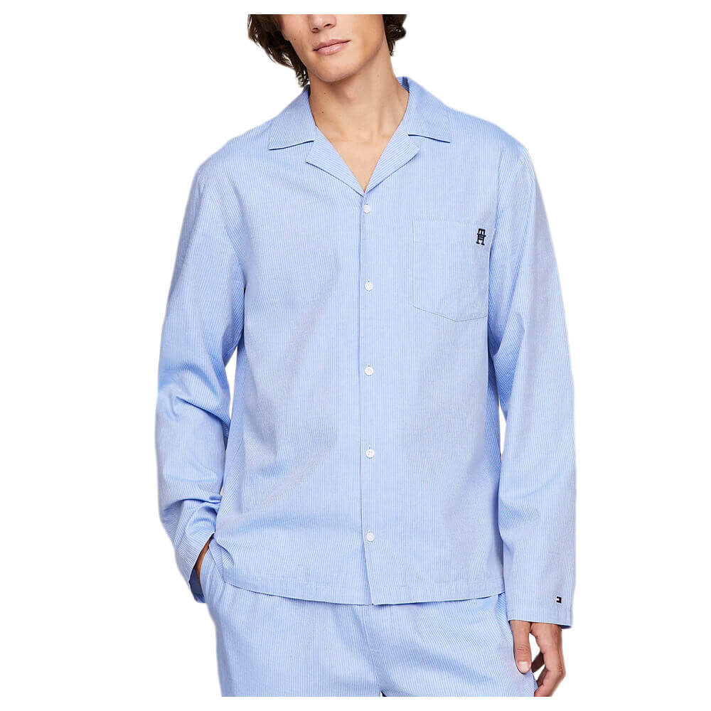 Tommy Hilfiger Monogram Woven Pyjama Shirt